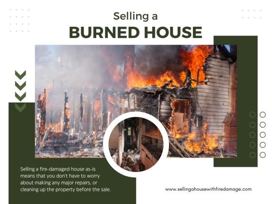 Selling a Burned House San Antonio Texas